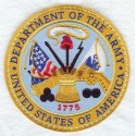 nášivka - Velitelství armády USA