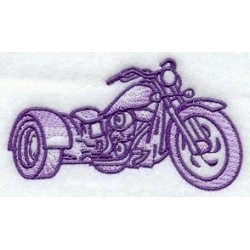 trojkolový motocykl - obrys